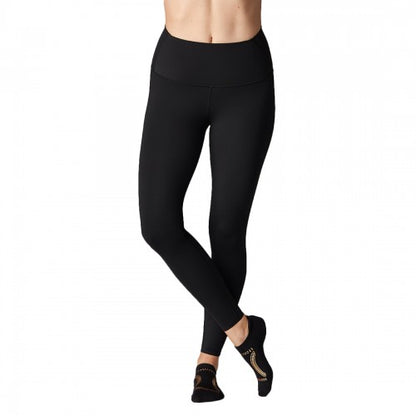 Front - Tavi Noir Womens/Ladies Pearlised High Waist Dance Leggings