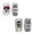 Front - Tavi Noir Childrens/Kids Tiny Soles Minnie Mouse Disney Ankle Socks (Pack of 2)