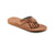 Front - Toesox Mens Encino Leather Sandals