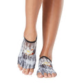 Front - Toesox Womens/Ladies Iris Half Toe Socks
