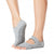 Front - Toesox Womens/Ladies Mia Misty Half Toe Socks