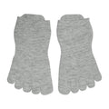 Front - Toesox Womens/Ladies Low Rise Toe Socks