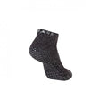 Charcoal - Back - Base 33 Mens Honeycomb Gripped Ankle Socks