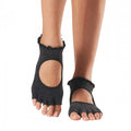 Front - Toesox Womens/Ladies Bella Merci Gripped Half Toe Socks