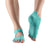 Front - Toesox Womens/Ladies Bellarina Gripped Half Toe Socks