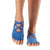 Front - Toesox Womens/Ladies Elle Logo Gripped Half Toe Socks