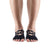 Front - Toesox Womens/Ladies Elle Gripped Half Toe Socks