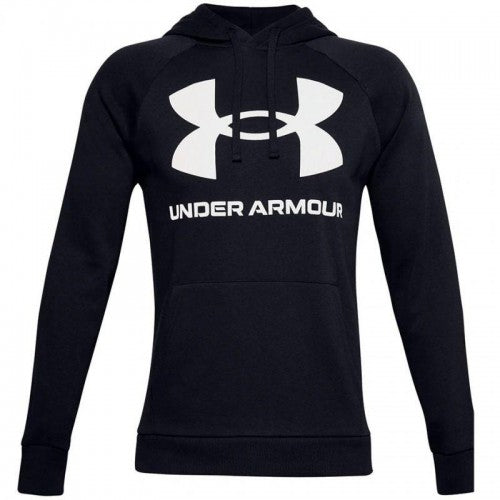 Front - Under Armour Mens Rival Fleece Hoodie
