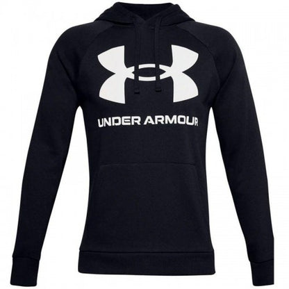 Front - Under Armour Mens Rival Fleece Hoodie