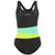 Front - Crowell Womens/Ladies Lola One Piece Swimsuit