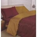 Front - Charisma Satin Reversible Bedding Set (Duvet Cover, Fitted Sheet & Pillowcases)