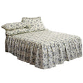 Front - Emma Barclay Luxury Quilted Floral Beverly Bedspread With Pillowshams Bedding Set