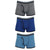 Front - Tom Franks Mens Striped Trunks Underwear (3 Pack)