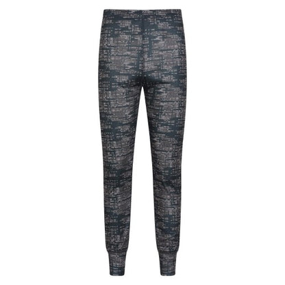 Front - Mountain Warehouse Mens Talus Dash Print Thermal Bottoms
