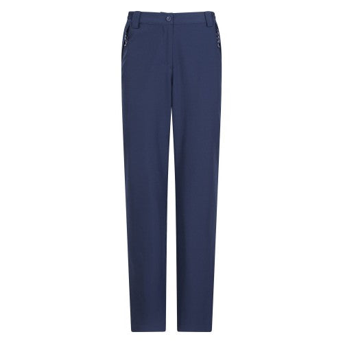 Front - Mountain Warehouse Womens/Ladies Arctic Stretch Fleece Lined Hiking Trousers