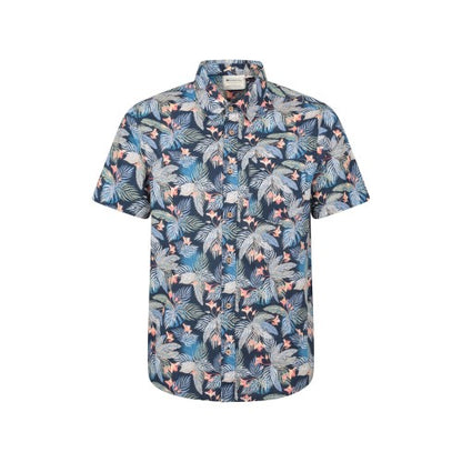 Front - Mountain Warehouse Mens Tropical Short-Sleeved Shirt