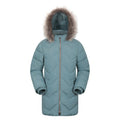 Front - Mountain Warehouse Childrens/Kids Galaxy Water Resistant Padded Jacket