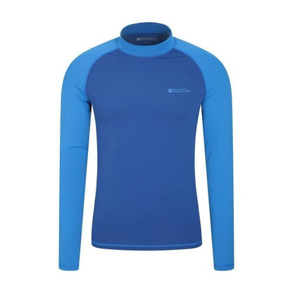 Front - Mountain Warehouse Mens Long-Sleeved Rash Guard
