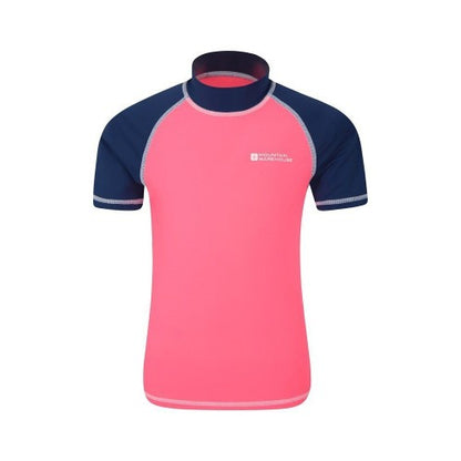 Front - Mountain Warehouse Childrens/Kids Sun Protective Short-Sleeved Swim Vest