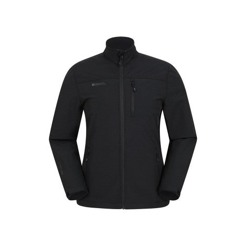 Front - Mountain Warehouse Mens Grasmere Soft Shell Jacket