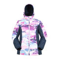 Front - Mountain Warehouse Womens/Ladies Dawn II Printed Ski Jacket
