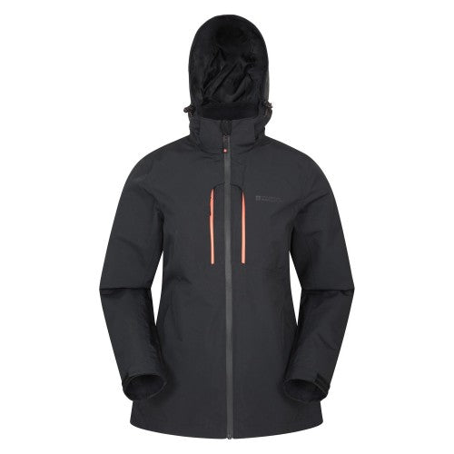 Front - Mountain Warehouse Womens/Ladies Extreme Rainforest Waterproof Jacket