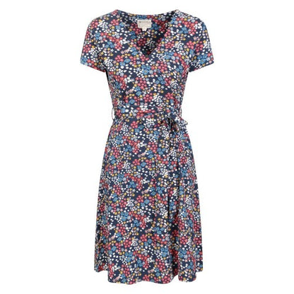 Front - Mountain Warehouse Womens/Ladies Santorini Patterned Jersey UV Protection Dress
