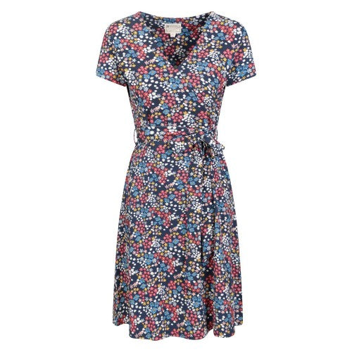 Front - Mountain Warehouse Womens/Ladies Santorini Patterned Jersey UV Protection Dress