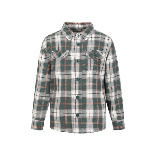 Front - Mountain Warehouse Childrens/Kids Checked Flannel Shirt