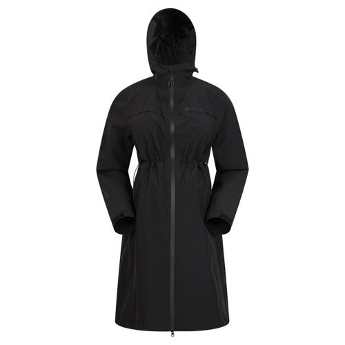 Front - Mountain Warehouse Womens/Ladies Hilltop Lightweight Waterproof Maternity Jacket