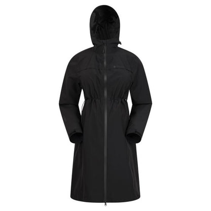 Front - Mountain Warehouse Womens/Ladies Hilltop Lightweight Waterproof Maternity Jacket