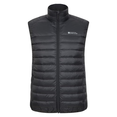 Front - Mountain Warehouse Mens Featherweight II Gilet