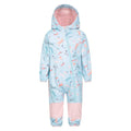 Front - Mountain Warehouse Childrens/Kids All In One Softshell Bodysuit