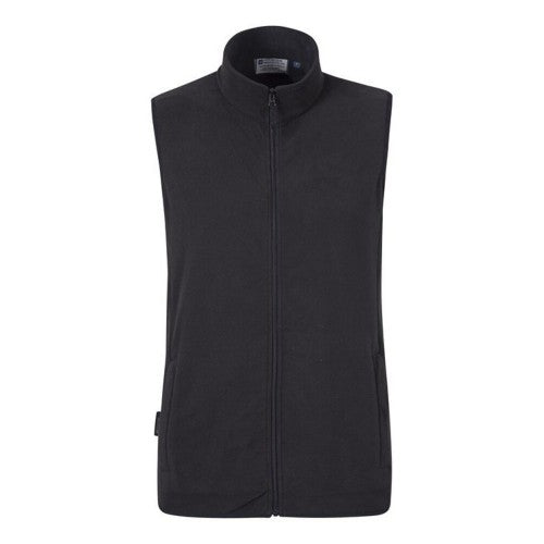 Front - Mountain Warehouse Mens Alder Microfleece Gilet