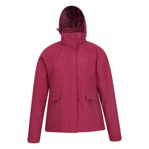 Front - Mountain Warehouse Womens/Ladies Thunderstorm II 3 in 1 Waterproof Jacket