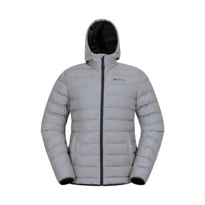 Front - Mountain Warehouse Mens Reflective Padded Jacket