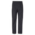 Front - Mountain Warehouse Mens Trek II Convertible Hiking Trousers
