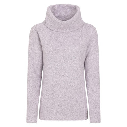 Front - Mountain Warehouse Womens/Ladies Cowl Neck Fleece Top