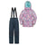 Front - Mountain Warehouse Childrens/Kids Animal Print Ski Jacket & Trousers Set