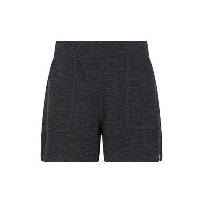 Front - Mountain Warehouse Womens/Ladies Merino Wool Sweat Shorts