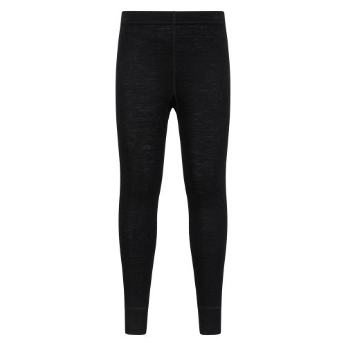 Front - Mountain Warehouse Childrens/Kids II Merino Wool Base Layer Bottoms