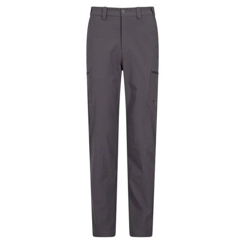 Front - Mountain Warehouse Mens Trek Stretch Cargo Trousers