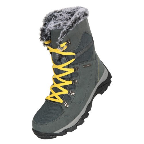 Front - Mountain Warehouse Womens/Ladies Banff Waterproof Snow Boots