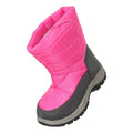 Front - Mountain Warehouse Childrens/Kids Caribou Adaptive Snow Boots