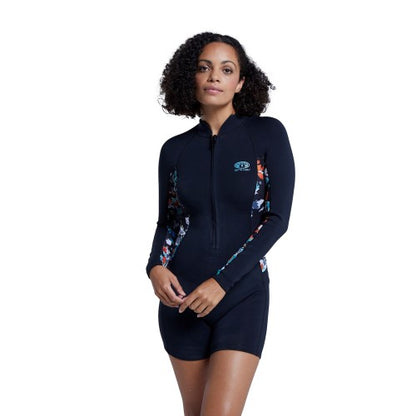Front - Animal Womens/Ladies Soleil Short Wetsuit