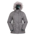 Front - Mountain Warehouse Womens/Ladies Snow Textured Ski Jacket