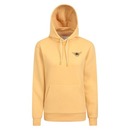 Front - Mountain Warehouse Womens/Ladies Bee Embroidered Hoodie