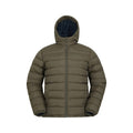 Front - Mountain Warehouse Mens Seasons Faux Fur Lined Padded Jacket