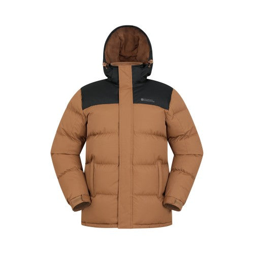 Front - Mountain Warehouse Mens Snow Padded Jacket