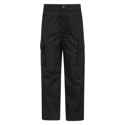 Front - Mountain Warehouse Childrens/Kids Trek Winter Hiking Trousers